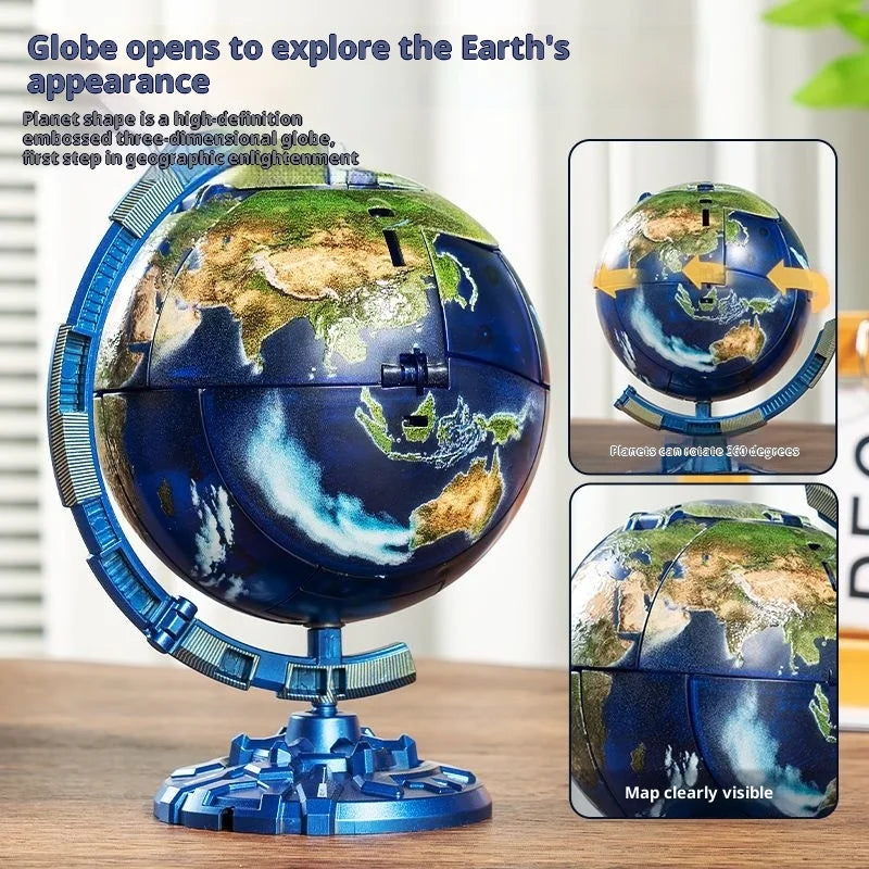 Jouet Transformers Optimus Prime Globe — Robot Transformable Enfant