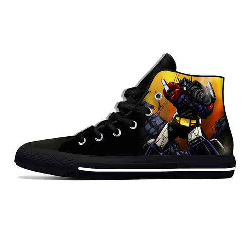 Baskets Montantes Transformers Noir - Tir