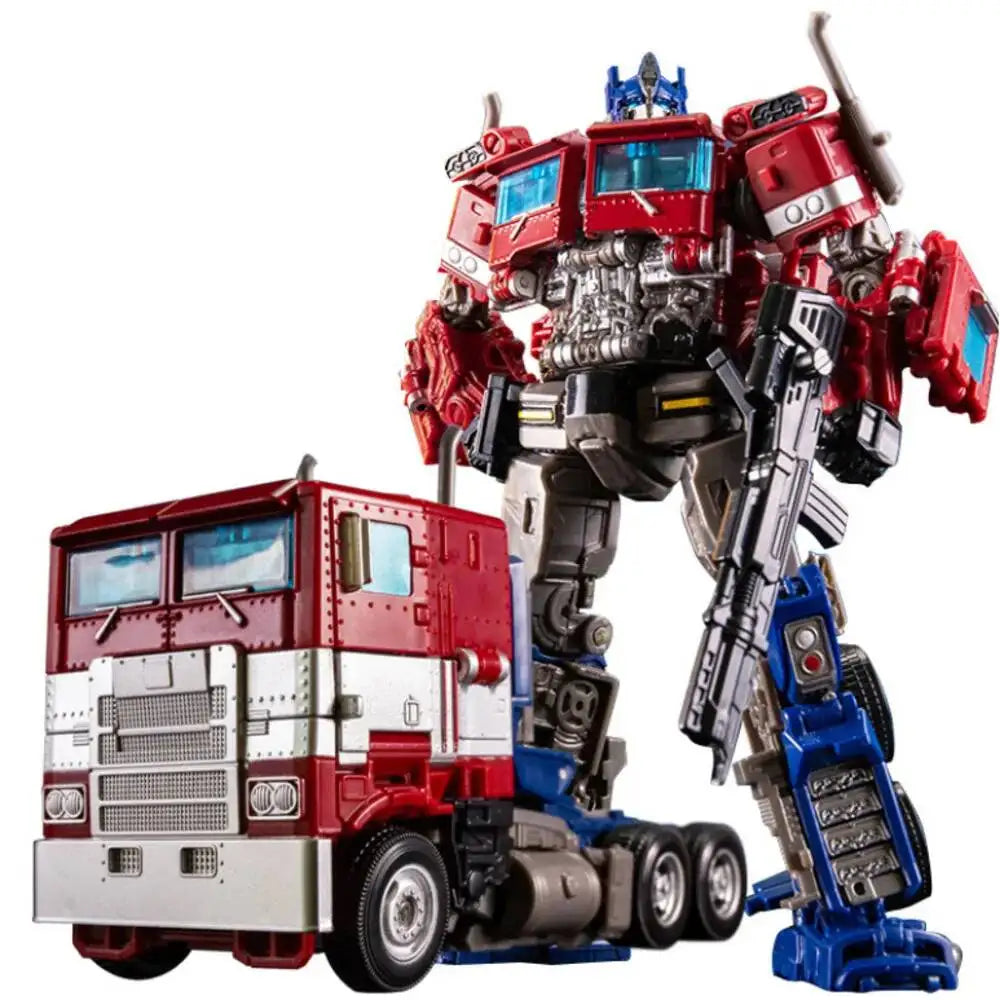 Figurina Transformers Nemesis Prime YS04B — Camion blu notte Masterpiece SS38