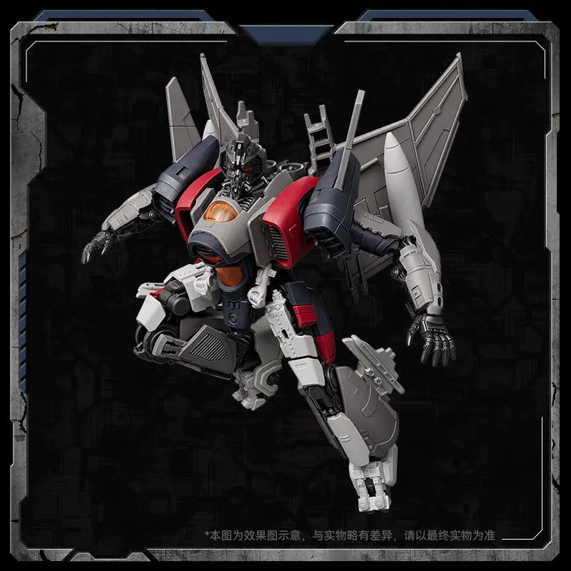 Figurina Transformers Blitzwing Triple Changeur Beyond — Brick viola e bianco carro armato caccia