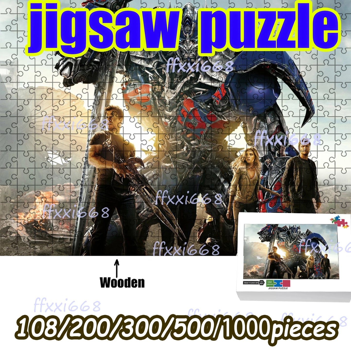 Puzzle Transformers Édition Limitée — 1000 Pièces