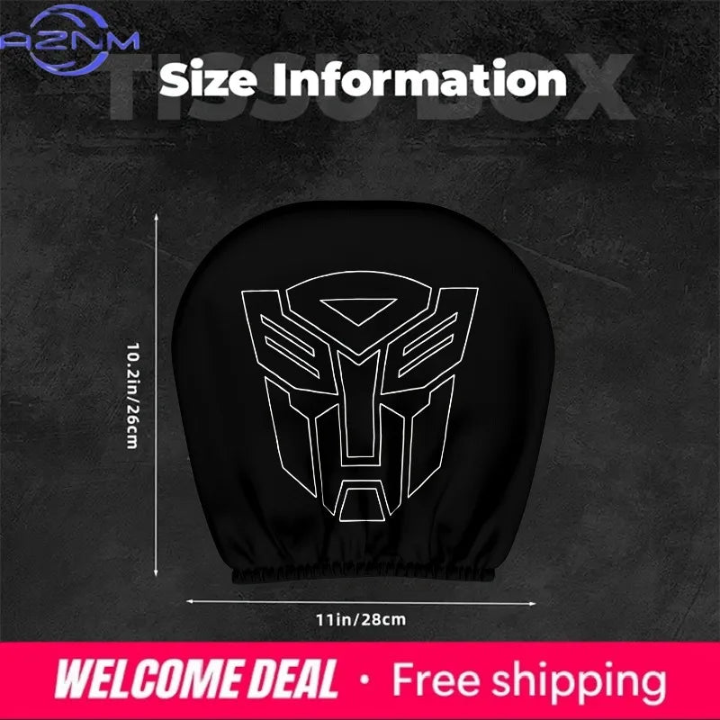 Copripoggiatesta Transformers Autobot — Set di 2 protezioni per sedili auto