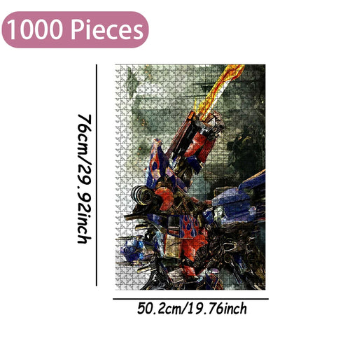 Puzzle Transformers Optimus Prime — 1000 Pièces