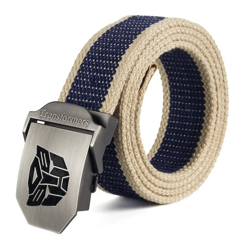 Ceinture Transformers - Autobots Bleu-Sable