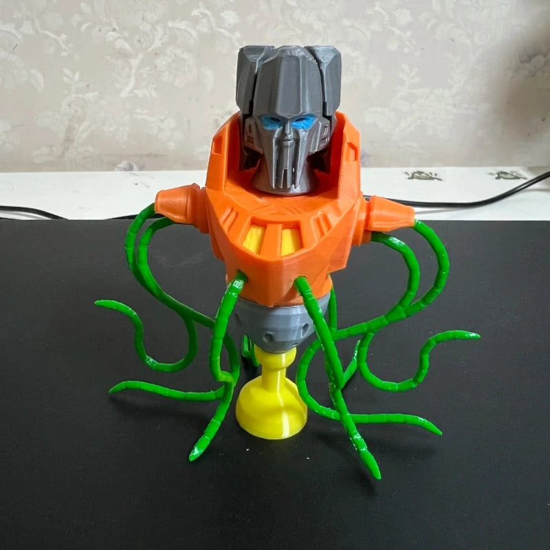 Busto Transformers Mostro dai tentacoli verdi — Creatura dai cinque volti, edizione aliena