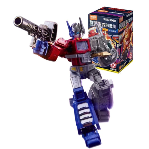Statuetta Transformers Optimus Prime — Blokees Galaxy Versione 8 Assemblaggio Modulare