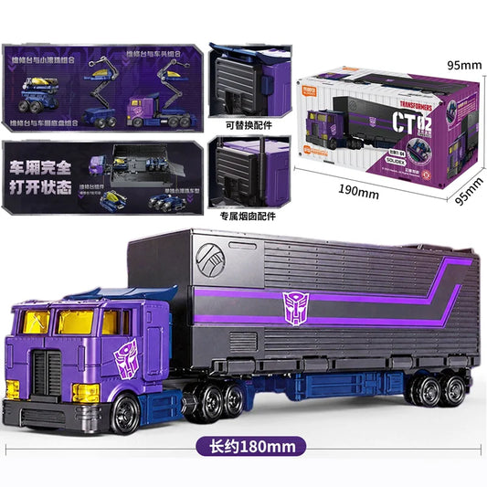 Camion Transformers Motormaster CT02 — Semi-remorque viola Stunticon