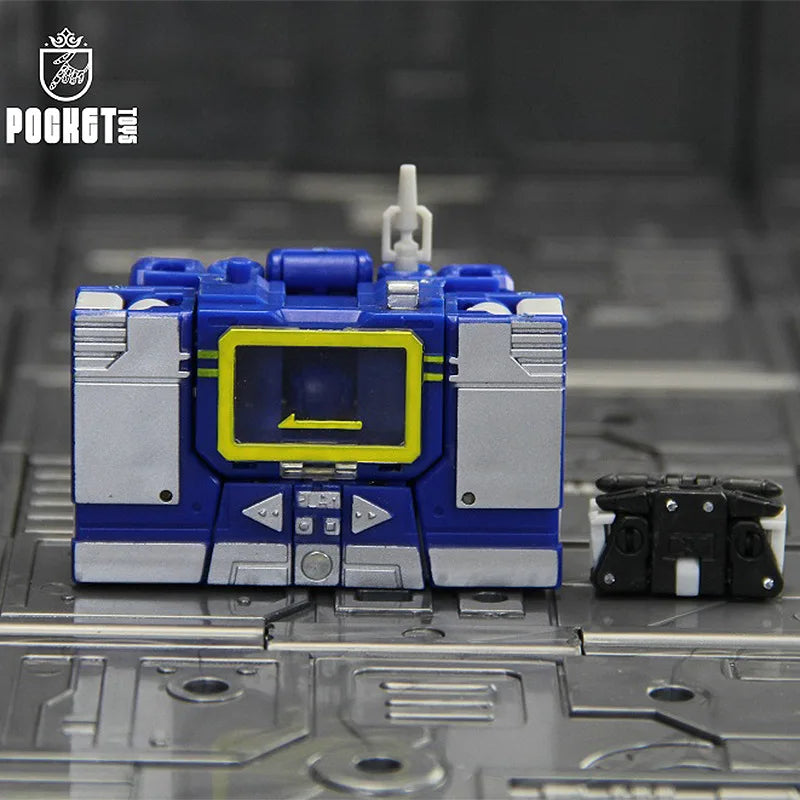 Mini Figurine Transformers Soundwave 11cm — Version Bleue Pocket
