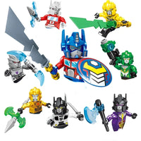 8 Mini Figurines-Jouets Transformers
