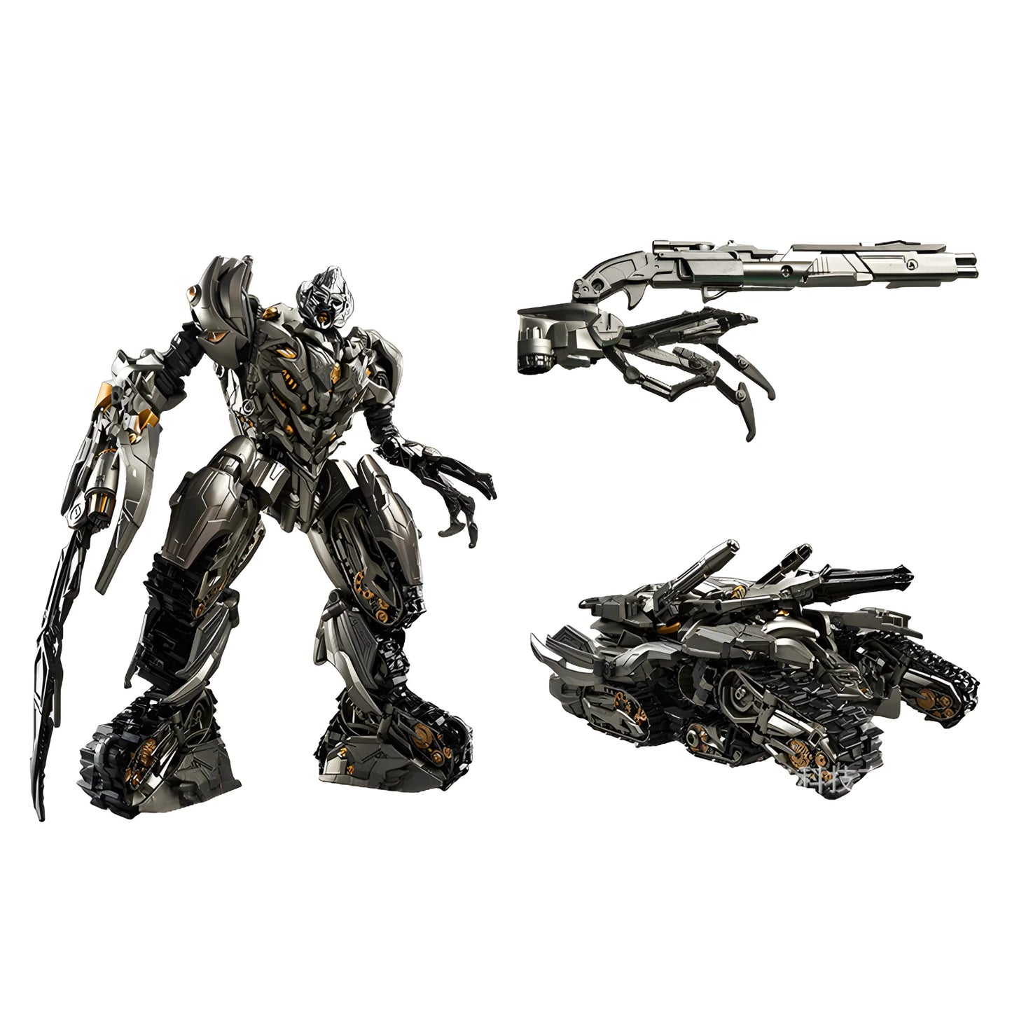 Figurine Transformers Megatron 30cm — Alloy Movie G1 Robot Articulé