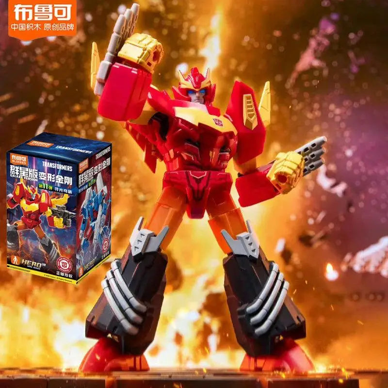 Figurina Transformers Rodimus — Blokees Edizione prestigiosa Comandante di guerra