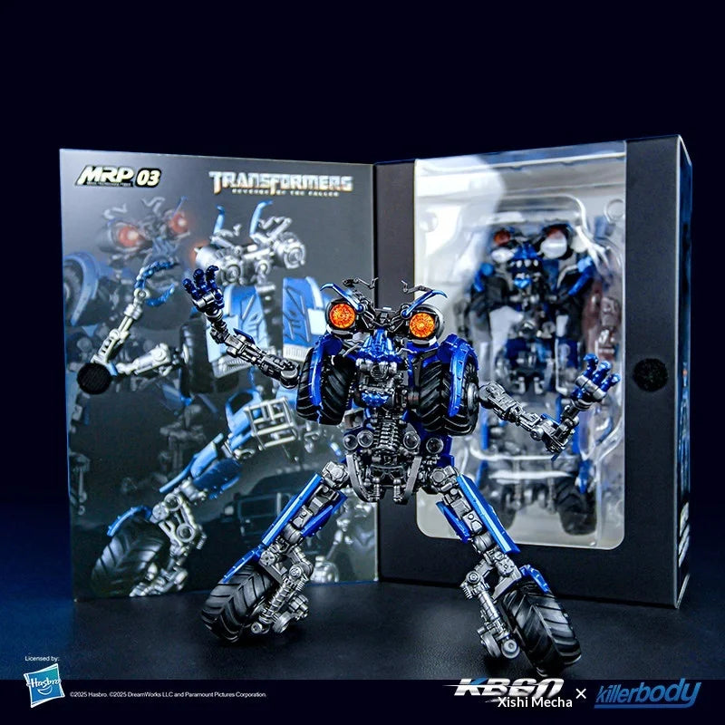 Figurina Transformers Creatura aracnide cromata — Edizione prestigiosa Dark of the Moon