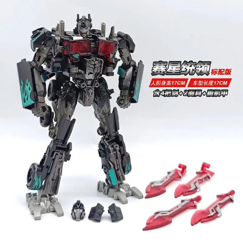 Action figure Transformers Nemesis Prime — Replica TW1022, artigli e maschere inclusi