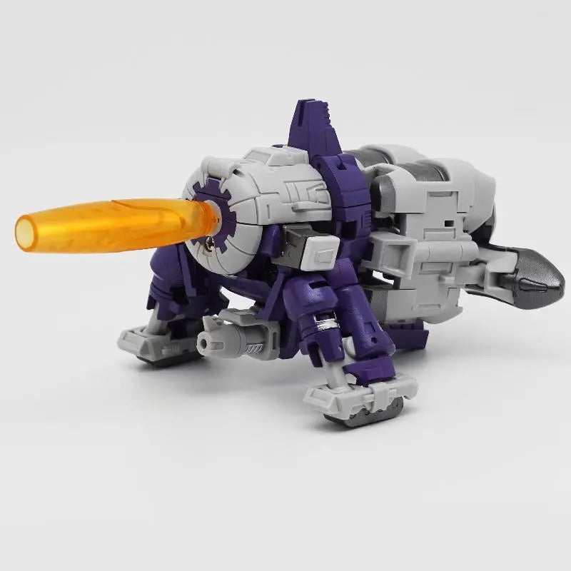 Figurina Transformers Galvatron G1 Goleatron — Formato compatto viola con cannone integrato