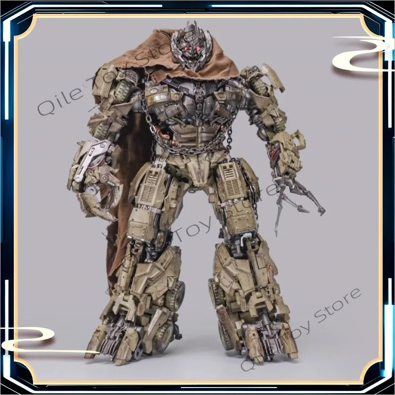 Figurina Transformers Megatron Camuffamento Desertico — Modalità Carro Armato DP01V Formato Oversize