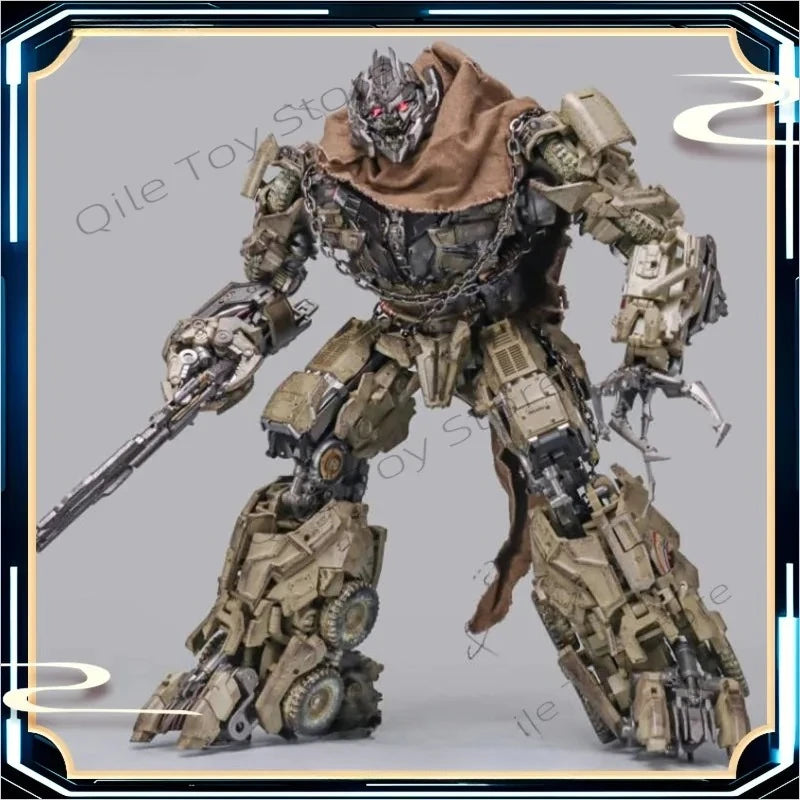 Figurina Transformers Megatron Camuffamento Desertico — Modalità Carro Armato DP01V Formato Oversize