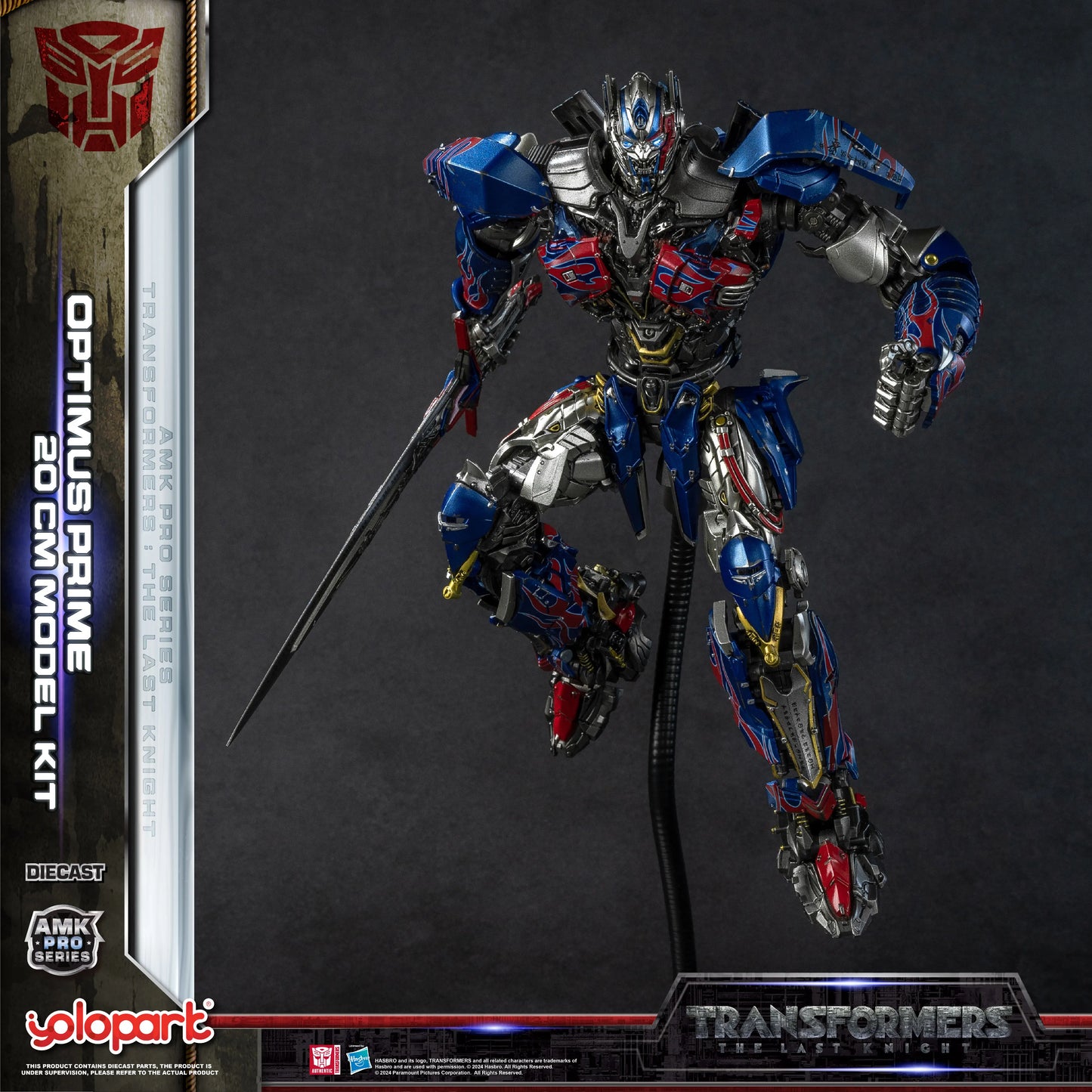 Figurine Transformers Optimus Prime 20cm — The Last Knight AMK Pro Kit