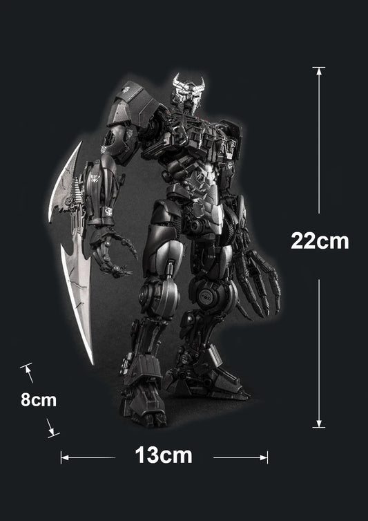 Action figure Transformers Scourge con mantello e corna — Lama gigante, predatore supremo