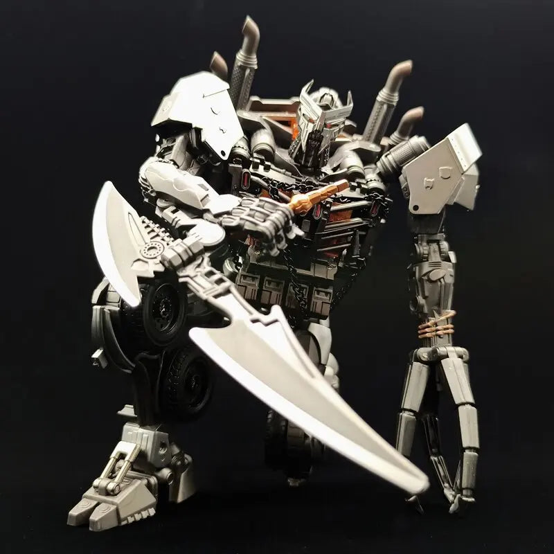 Figurina Transformers Scourge Spada alla luce TW1031 — Combattimento cromato Modalità semirimorchio
