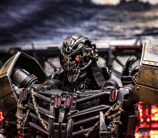 Figurina Transformers Scourge Patina dorata — Busto dettagliato Versione arrugginita