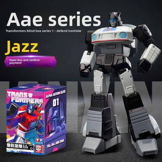 Figurina Transformers Jazz G1 — Autobot elegante Blind Box AAE
