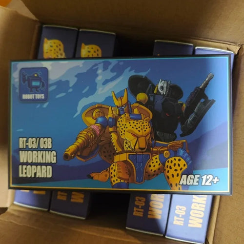 Statuetta Transformers Leopardo Meccanico — Robot Toys Working Leopard RT-03