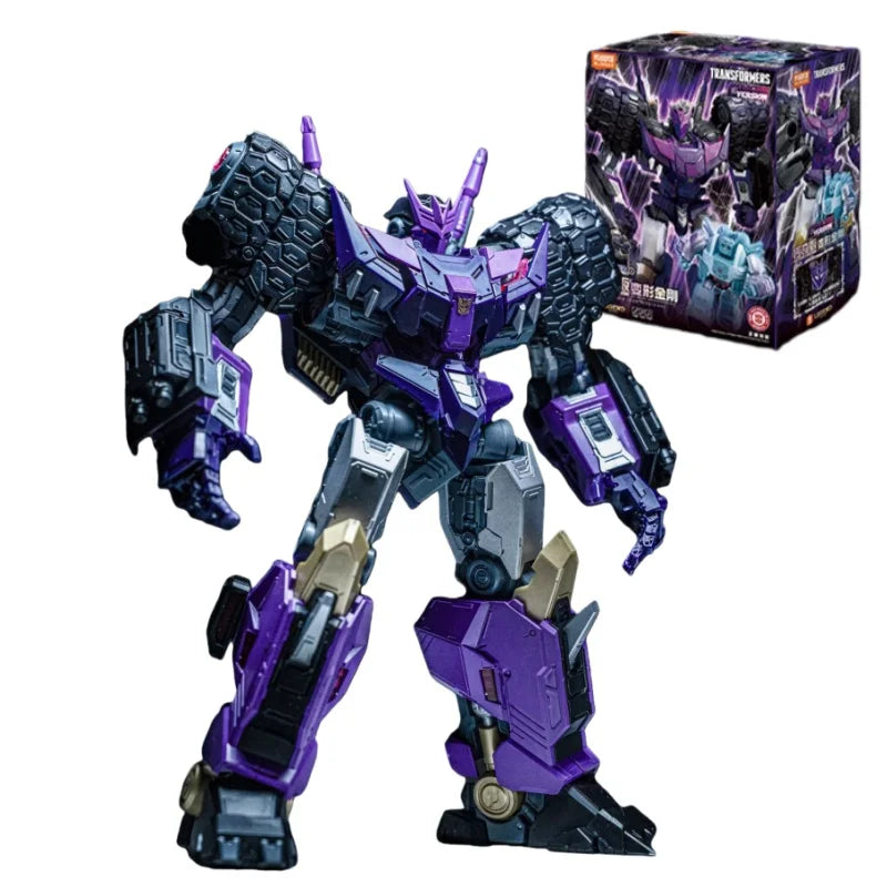 Figurina Transformers Tarn dalla silhouette nera — Capo della Divisione della Giustizia Decepticon