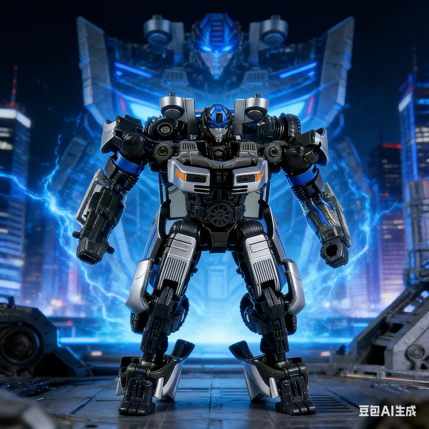 Figurina Transformers Mirage auto fantasma SS105 — CY-01 Rise of the Beasts argentata