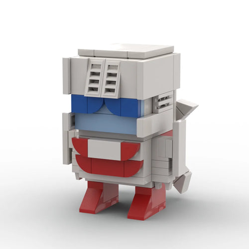 Figurina Transformers Blades — Elicottero Brick Bianco, Rosso e Blu Protectobot