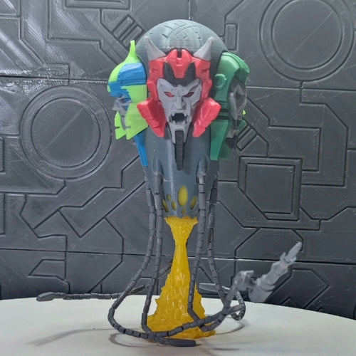 Busto Transformers Demone multicolore — Creatura dai cinque volti, edizione prestigiosa