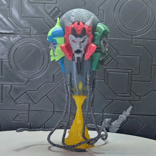 Busto Transformers Demone multicolore — Creatura dai cinque volti, edizione prestigiosa