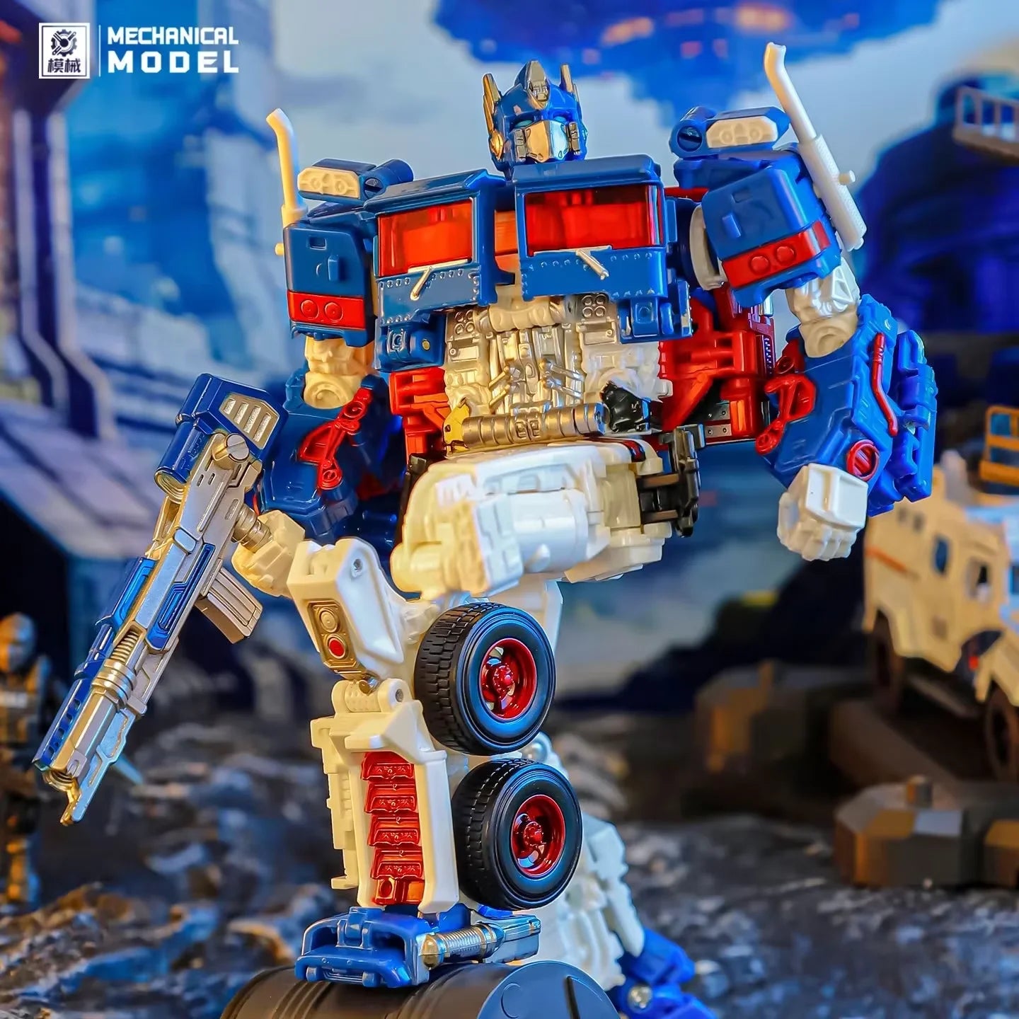 Figurine Transformers Ultra Magnus MX001 — Autobot Voyager Articulé KO SS38