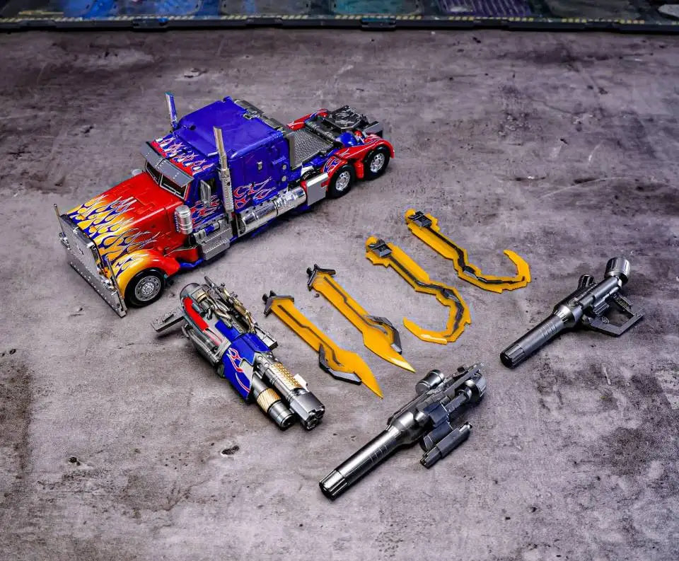 Figurine Transformers Optimus Prime 30cm — DLX Collector Articulé