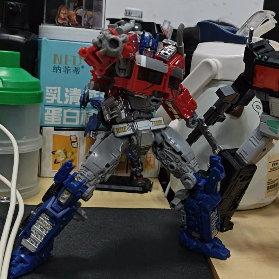 Figurine Transformers Optimus Prime OP01 — Mini Robot Transformable
