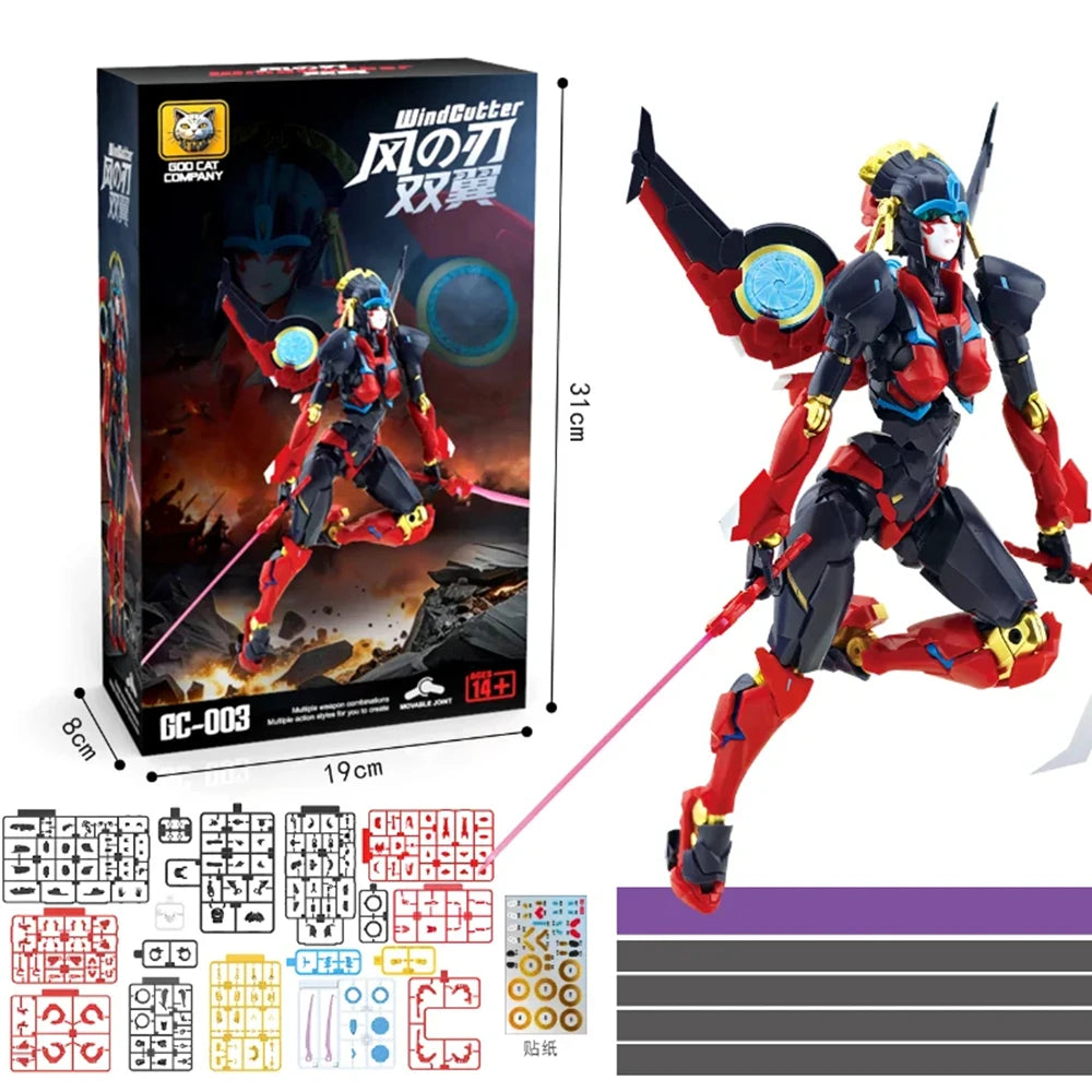 Figurine Transformers Windblade 30cm — Autobot Femme Robot Articulée