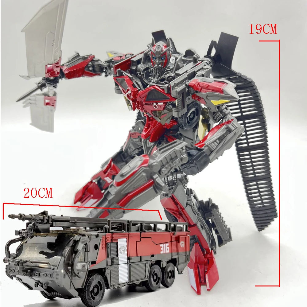 Figurine Transformers Sentinel Prime — Camion Pompier Alloy
