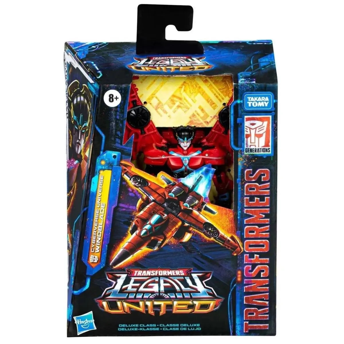 Figurina Transformers Windblade Legacy Evolution — Leader dell'Universo Armada Hasbro ufficiale