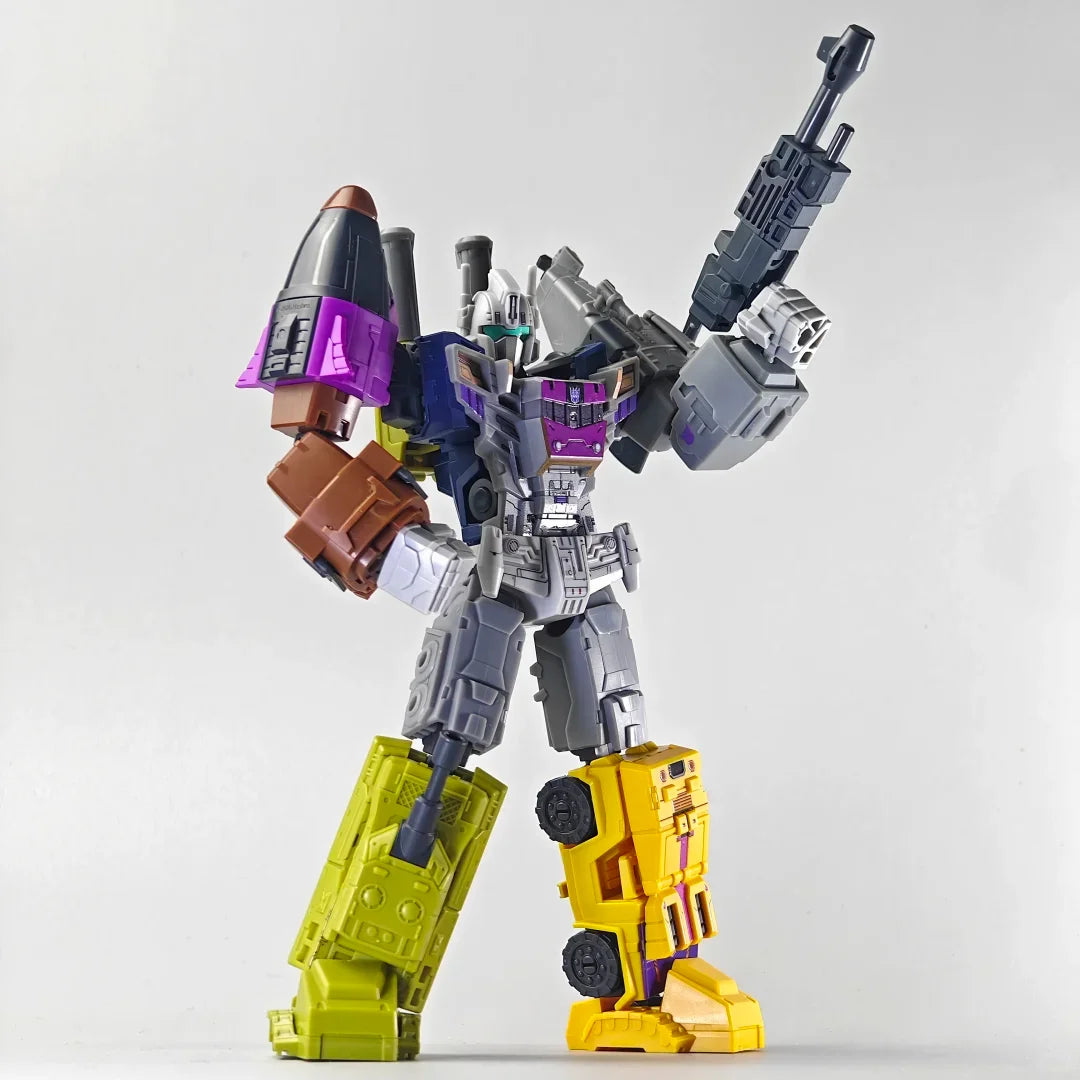 Figurina Transformers Bruticus Blokees — Blind box combinatore in miniatura da cinque pezzi