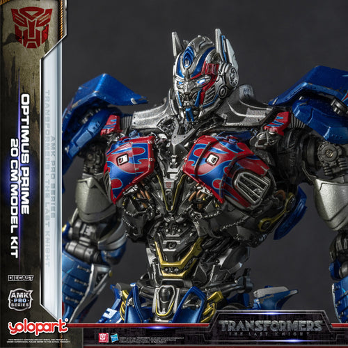 Modellino Transformers Optimus Prime — Kit YOLOPARK The Last Knight da Assemblare 20cm
