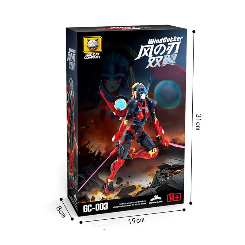 Figurine Transformers Windblade 30cm — Autobot Femme Robot Articulée