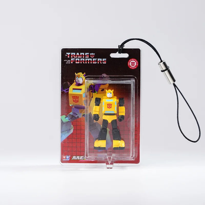 Ciondolo Transformers Bumblebee — Portachiavi a forma di auto con specchietto retrovisore
