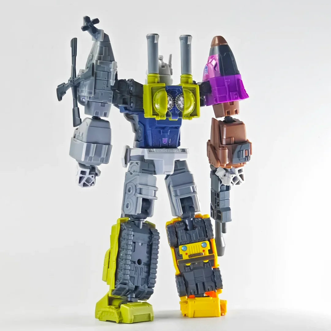 Figurina Transformers Bruticus Blokees — Blind box combinatore in miniatura da cinque pezzi