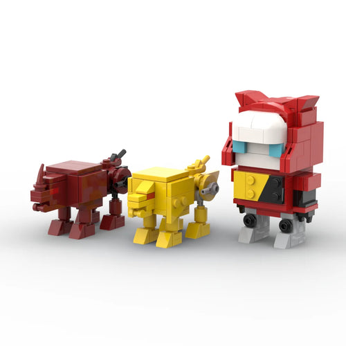 Action figure Transformers Blaster — mangianastri Autobot con trio di cassette miniatura