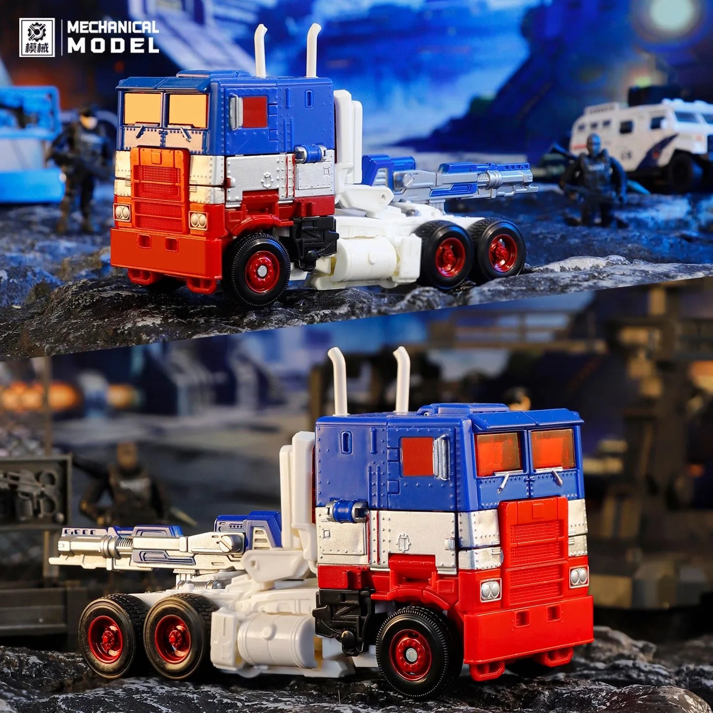 Figurine Transformers Ultra Magnus MX001 — Autobot Voyager Articulé KO SS38