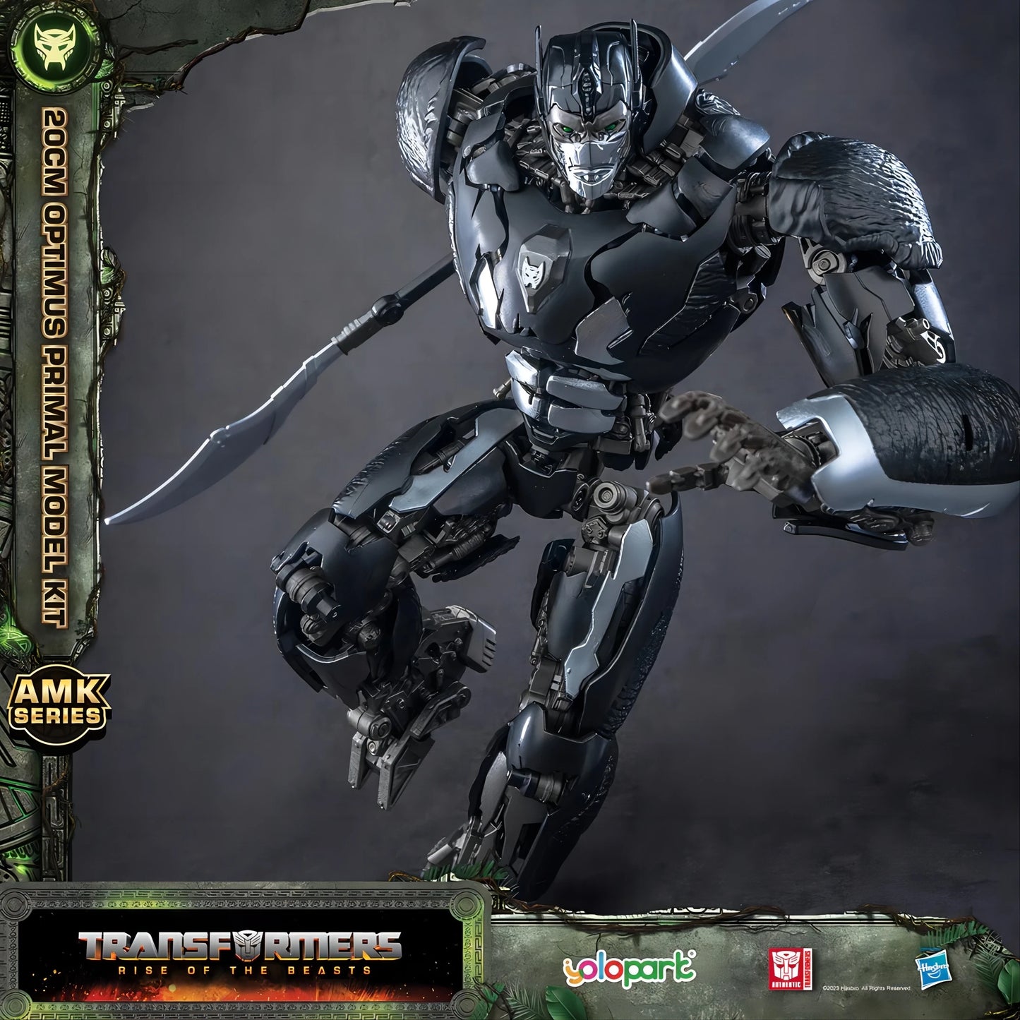 Statuetta Transformers Optimus Primal 20cm — Modello Beast Wars AMK