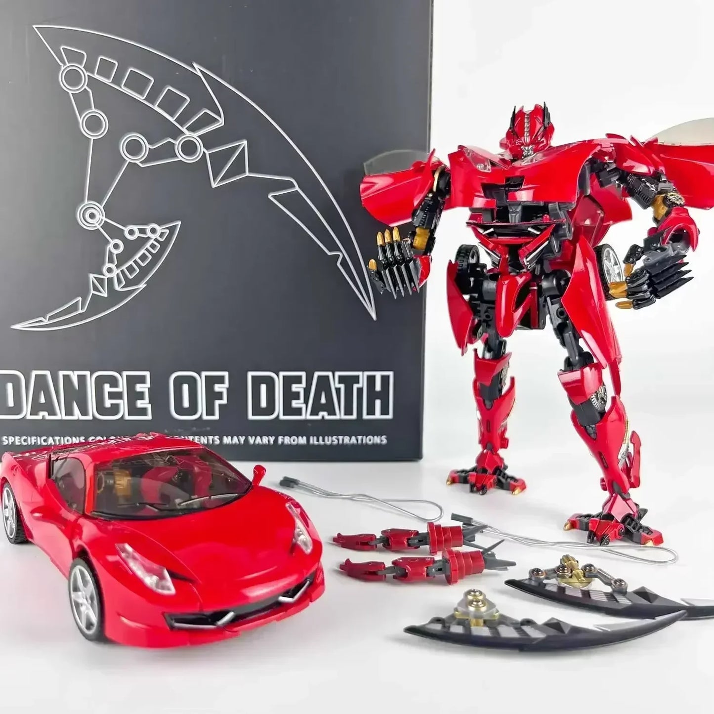 Figurina Transformers Dino BS-01 Sovradimensionata — KO Rossa Sportiva Dark of the Moon
