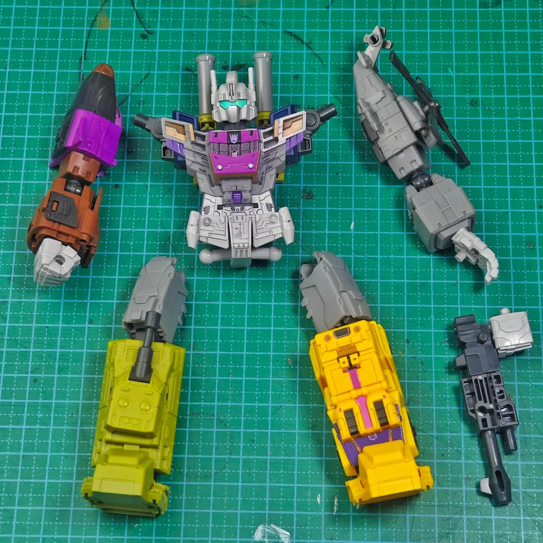 Figurina Transformers Bruticus Blokees — Blind box combinatore in miniatura da cinque pezzi