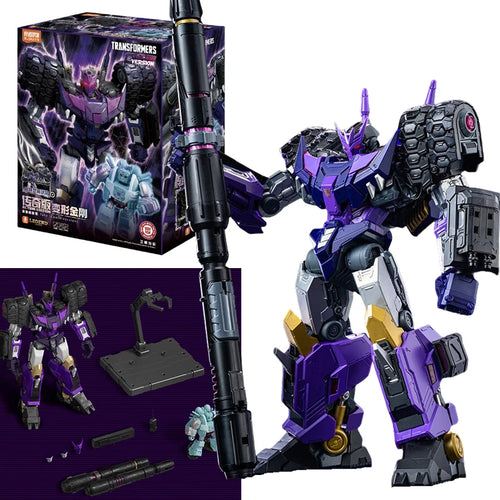 Figurina Transformers Tarn 19cm — Edizione leggendaria cromata dei Decepticon
