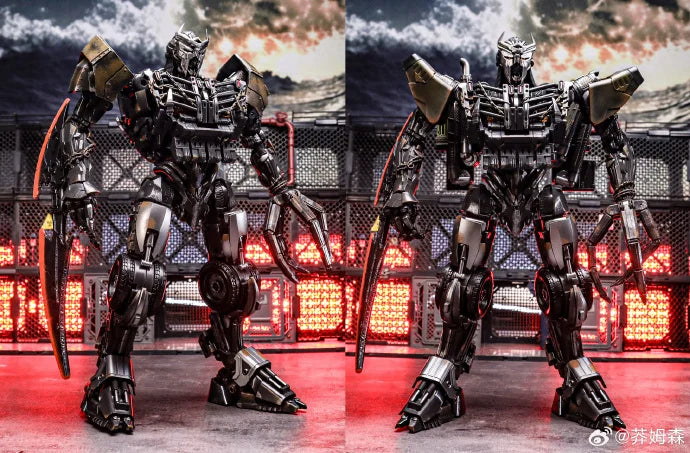 Figurina Transformers Scourge Duo Studio Series — Lega Grigia con Catene da Combattimento