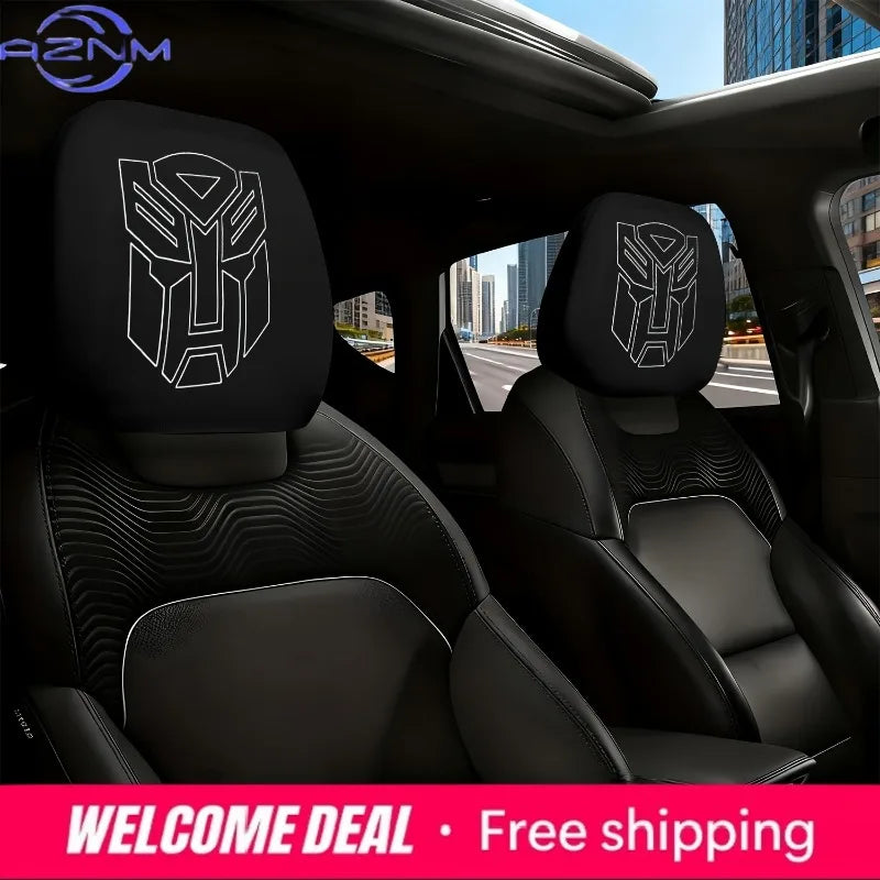 Copripoggiatesta Transformers Autobot — Set di 2 protezioni per sedili auto